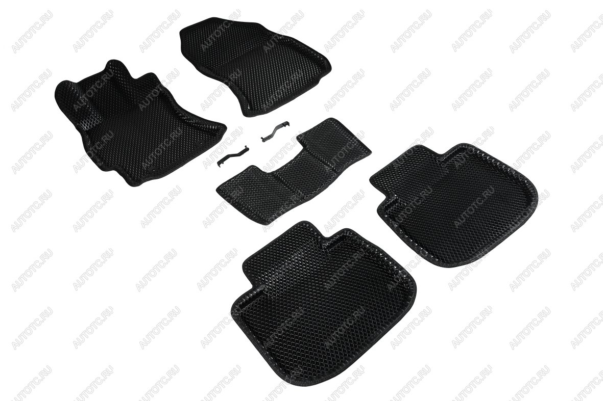 5 699 р. Коврики EVA 3D ромб для Subaru Outback V 2015-2021 Seintex 95343  с доставкой в г. Пермь