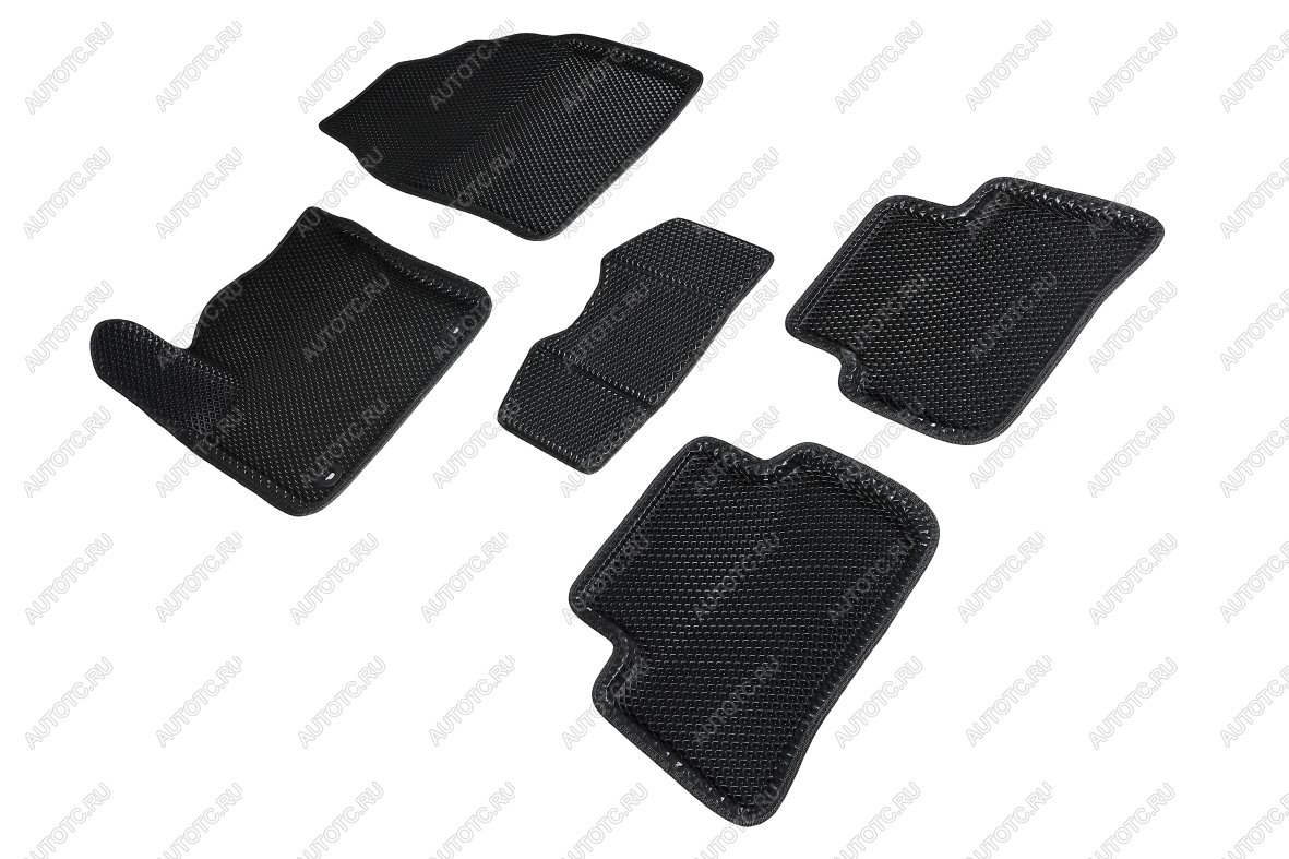 6 299 р. Коврики EVA 3D ромб для Toyota C-HR 4WD 2016-2019 Seintex 95219  с доставкой в г. Пермь