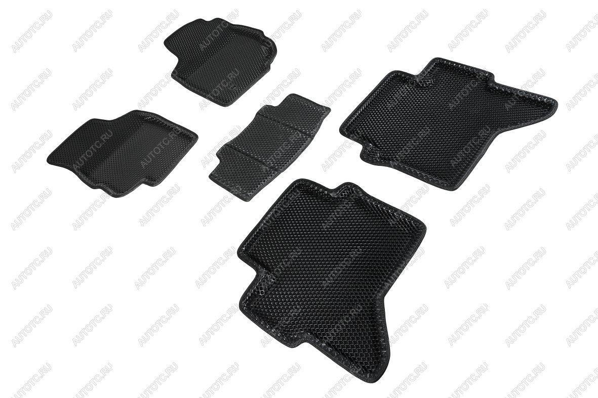 5 999 р. Коврики EVA 3D ромб для Toyota Hilux 2012-2015 Seintex 95353  с доставкой в г. Пермь