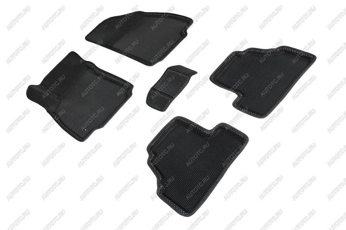 5 499 р. Коврики в салон (3D EVA СОТА ) Seintex  Chevrolet Tracker (2013-2015), Opel Mokka (2012-2016) (черный)  с доставкой в г. Пермь