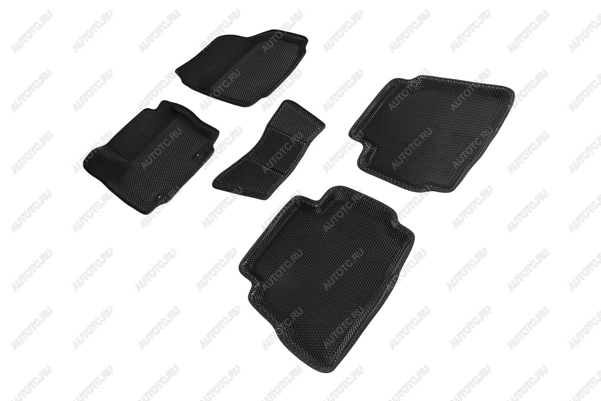 5 499 р. Коврики EVA 3D соты для Ford Mondeo IV (овальный крепеж) 2007-2010 Seintex 95397  с доставкой в г. Пермь