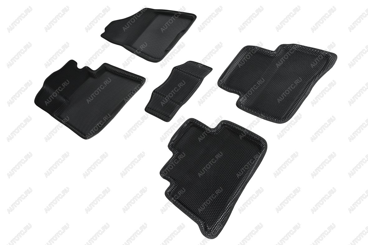 5 499 р. Коврики EVA 3D соты для Hyundai Tucson III Rest 2018-2021 Seintex 95166  с доставкой в г. Пермь