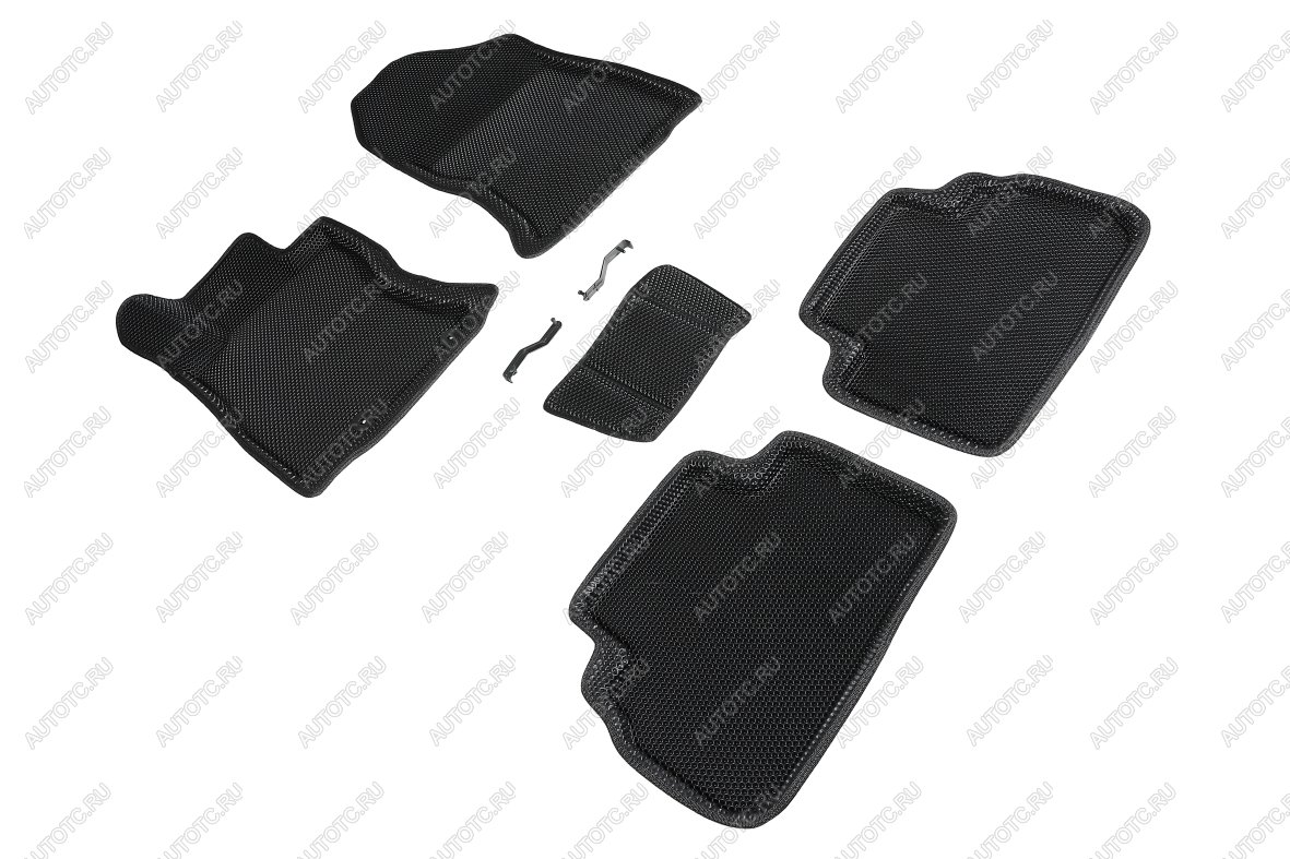 5 499 р. Коврики EVA 3D соты для Subaru Forester V 2018-н.в. Seintex 95441  с доставкой в г. Пермь