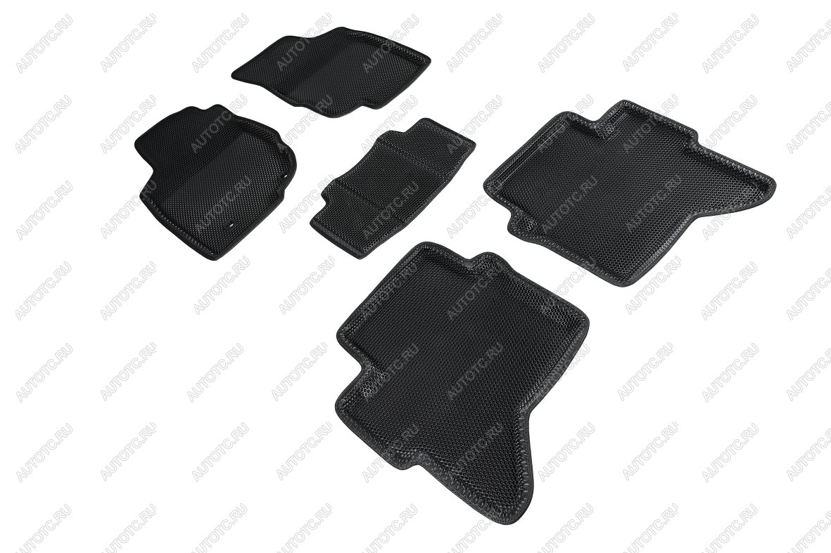 5 849 р. Коврики EVA 3D соты для Toyota Hilux 2012-2015 Seintex 95447  с доставкой в г. Пермь