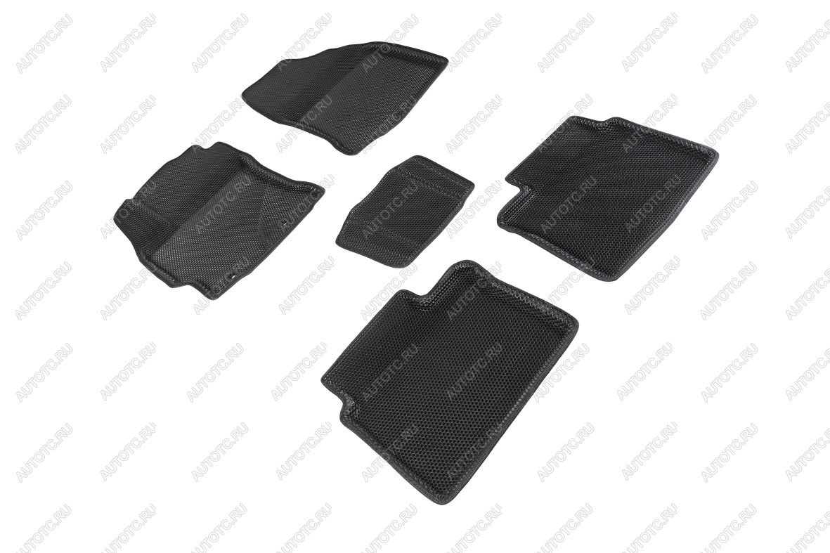 5 249 р. Коврики EVA 3D соты для Toyota Corolla XII (E160,170) 2013-2018 Seintex 95259  с доставкой в г. Пермь