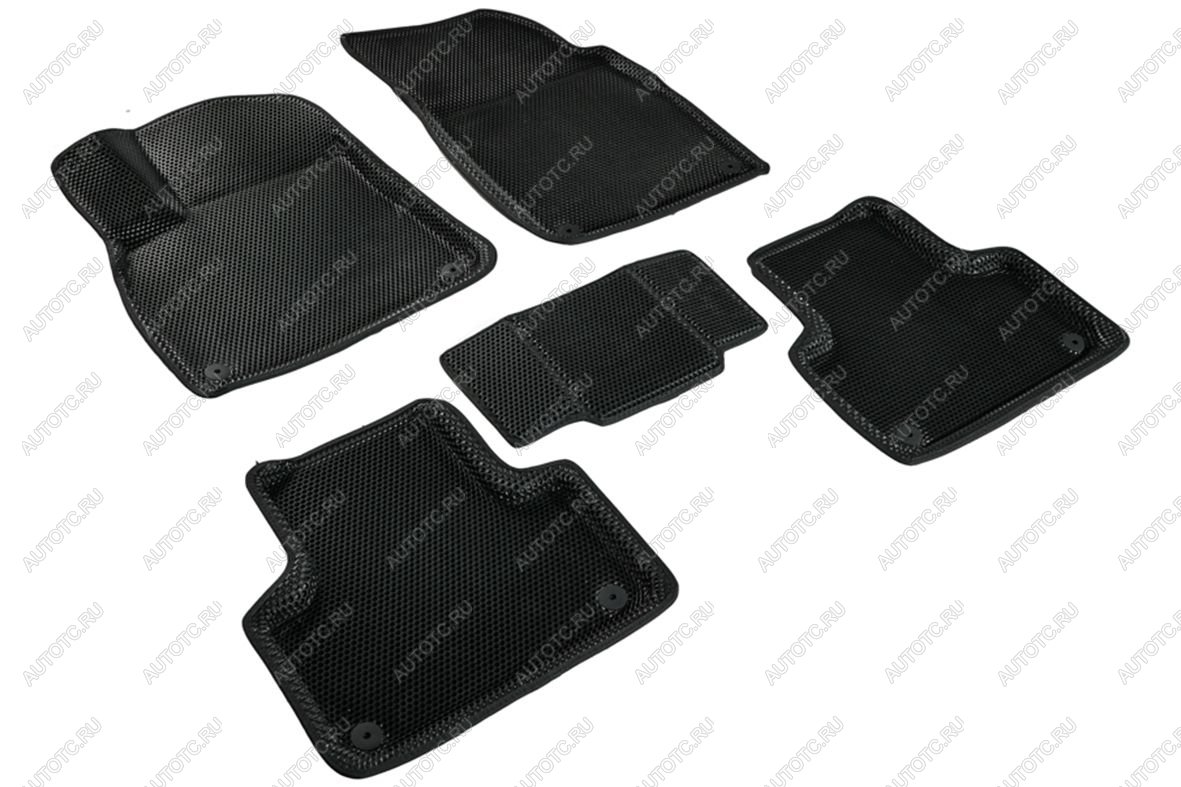 5 499 р. Коврики EVA 3D соты для Audi Q7 II 2015-н.в. Seintex 98841  с доставкой в г. Пермь
