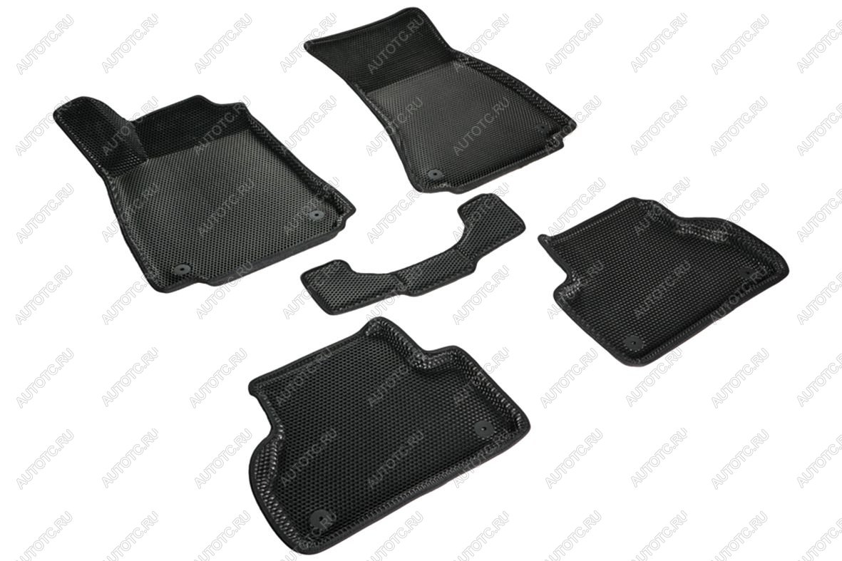 5 499 р. Коврики EVA 3D соты для Audi A4 (B9) 2015-н.в. Seintex 98614  с доставкой в г. Пермь