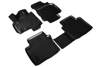 Коврики в салон (полиуретан) Seintex JAC JS6 (2022-2025) (черный)