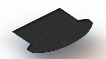 Коврик в багажник (термоэластопласт) Seintex Changan CS75 Plus (2022-2025) (черный)