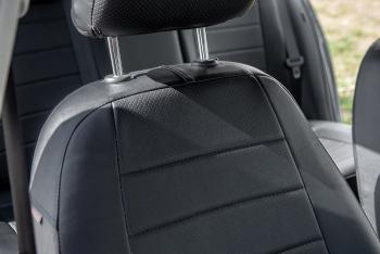 15 399 р. Чехлы из экокожи для Skoda Rapid 4060 (без задн. подл.) 2020-н.в. Seintex 94594  с доставкой в г. Пермь. Увеличить фотографию 4