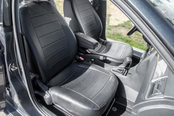 15 399 р. Чехлы из экокожи для Skoda Rapid 4060 (без задн. подл.) 2020-н.в. Seintex 94594  с доставкой в г. Пермь. Увеличить фотографию 3