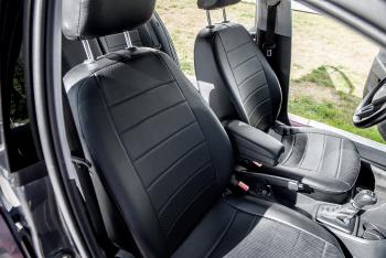 15 399 р. Чехлы из экокожи для Skoda Rapid 4060 (без задн. подл.) 2020-н.в. Seintex 94594  с доставкой в г. Пермь. Увеличить фотографию 2