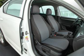 4 999 р. Чехлы из Жаккарда для Skoda Octavia A8 (без подлокотника) 2020-н.в. Seintex 95782  с доставкой в г. Пермь. Увеличить фотографию 2