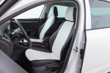 6 999 р. Чехлы из экокожи для Skoda Octavia A8 4060 (без подл.) Style Plus 2020-н.в. Seintex 95780  с доставкой в г. Пермь. Увеличить фотографию 2