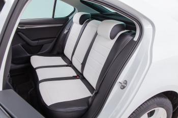 6 999 р. Чехлы из экокожи для Skoda Octavia A8 4060 (без подл.) Style Plus 2020-н.в. Seintex 95780  с доставкой в г. Пермь. Увеличить фотографию 4