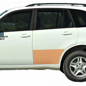 2 199 р. Ремкомплект задних дверей Chery Tiggo T11  Пороги-Авто xwnhd-02  с доставкой в г. Пермь. Увеличить фотографию 1