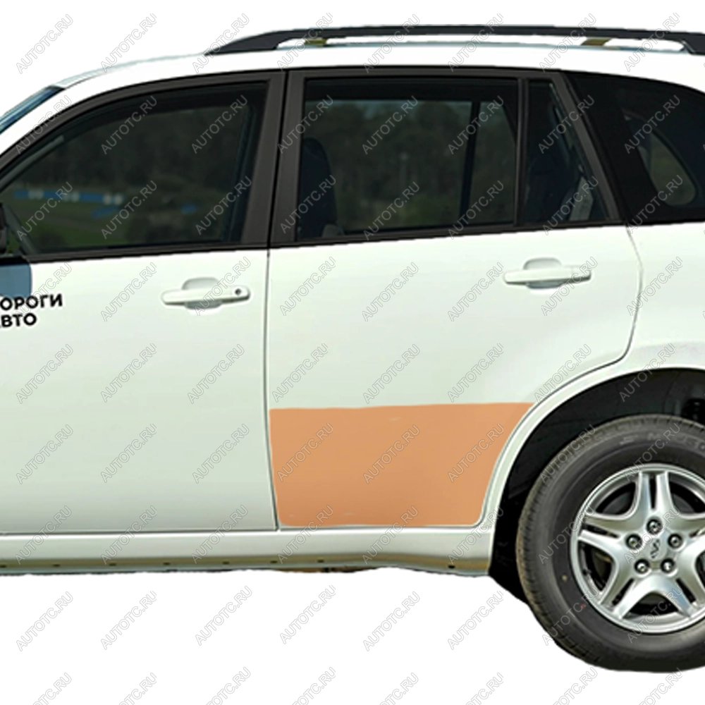 2 199 р. Ремкомплект задних дверей Chery Tiggo T11  Пороги-Авто xwnhd-02  с доставкой в г. Пермь