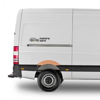 Ремонтная арка заднего правого крыла Mercedes Sprinter 906 mini  Пороги-Авто gfkiy