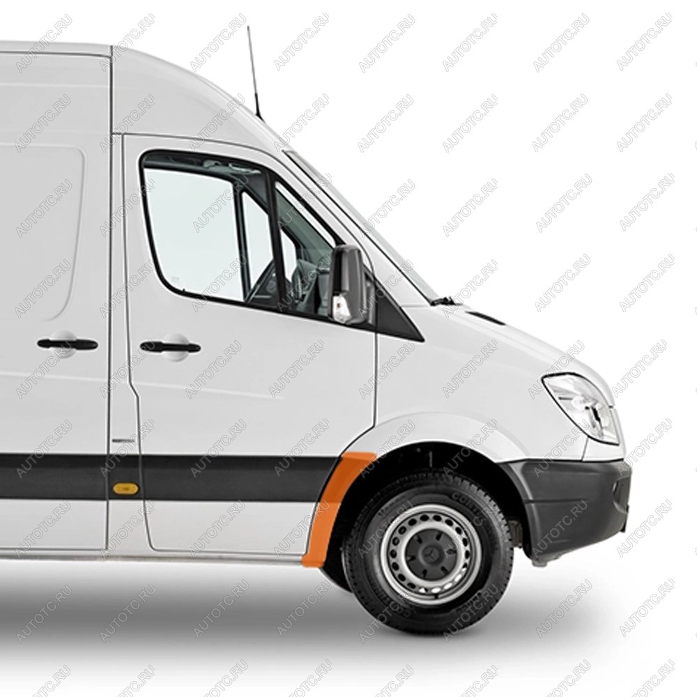 1 699 р. Сапожок переднего правого крыла Mercedes Sprinter 906 mini  Пороги-Авто rytzs  с доставкой в г. Пермь