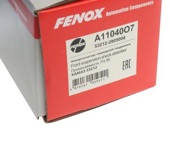 3 499 р. Амортизатор КАМАЗ,ПАЗ-3205 275460 FENOX FENOX a11040o7  с доставкой в г. Пермь. Увеличить фотографию 3