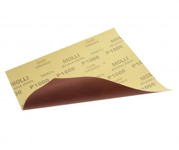 57 р. Бумага наждачная водостойкая P-1000 (230х280) MOLLI MOLLI 064-01343  с доставкой в г. Пермь. Увеличить фотографию 1