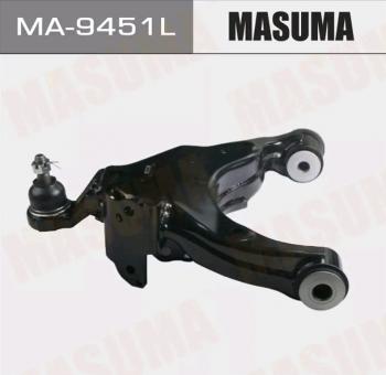 11 249 р. Рычаг подвески TOYOTA Land Cruiser передней нижний левый MASUMA MASUMA ma-9451l  с доставкой в г. Пермь. Увеличить фотографию 1