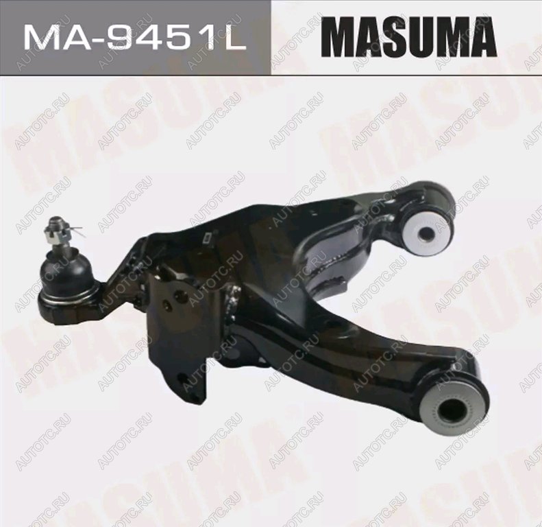 11 249 р. Рычаг подвески TOYOTA Land Cruiser передней нижний левый MASUMA MASUMA ma-9451l  с доставкой в г. Пермь