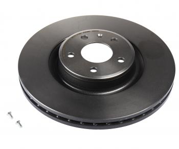 12 849 р. Диск тормозной AUDI Q5 (17-) передний (338х30) (1шт.) BREMBO BREMBO 09d05911  с доставкой в г. Пермь. Увеличить фотографию 1