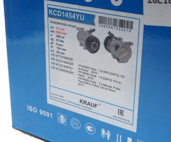 28 949 р. Компрессор HYUNDAI Creta (16-) кондиционера KRAUF KRAUF kcd1454yu  с доставкой в г. Пермь. Увеличить фотографию 4