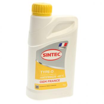 349 р. Антифриз желтый -40C 1кг OEM France Type-D SINTEC SINTEC 6145013  с доставкой в г. Пермь. Увеличить фотографию 1