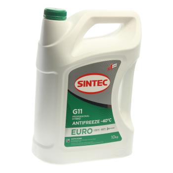 Антифриз зеленый -40C 10кг G11 Euro SINTEC SINTEC 990571