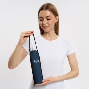1 299 р. Термос 0.5л узкая горловина, в чехле сталь BIOSTAL BIOSTAL nb-500 b  с доставкой в г. Пермь. Увеличить фотографию 4