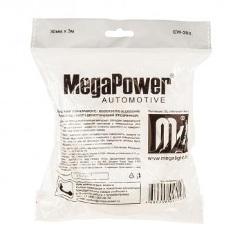 157 р. Скотч двухсторонний 30ммх3м сверхсильный прозрачный MEGAPOWER MEGAPOWER-AUTOMOTIVE ew-303  с доставкой в г. Пермь. Увеличить фотографию 3