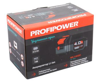 5 449 р. Аккумулятор для электроинструмента 18.0В 4.0Ач PROFIPOWER PROFIPOWER x0026  с доставкой в г. Пермь. Увеличить фотографию 4