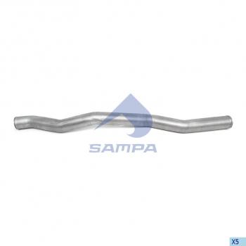 5 599 р. Трубка MAN TGX системы охлаждения ретарды передняя SAMPA SAMPA 023.446  с доставкой в г. Пермь. Увеличить фотографию 1