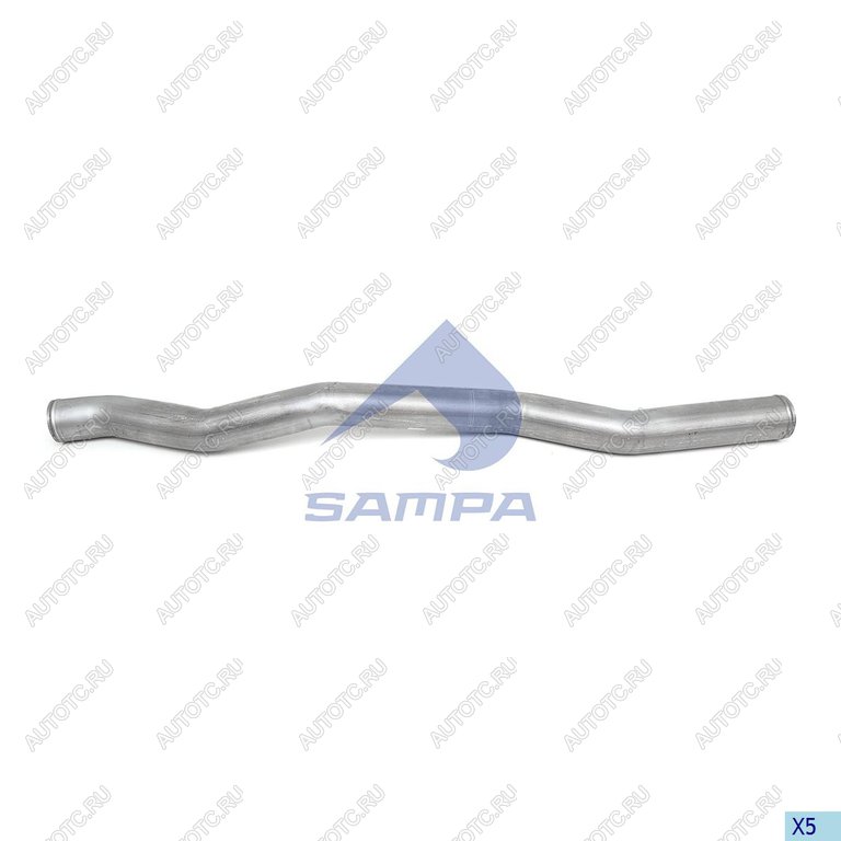 5 599 р. Трубка MAN TGX системы охлаждения ретарды передняя SAMPA SAMPA 023.446  с доставкой в г. Пермь