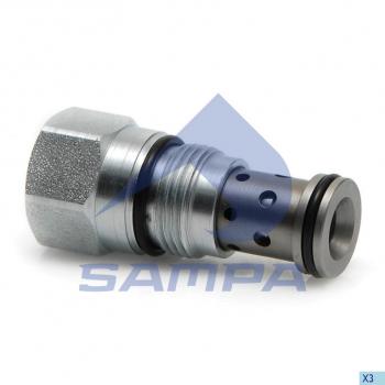 3 299 р. Клапан SCANIA 4,P,G,R,T series перепускной топливный SAMPA SAMPA 092.338  с доставкой в г. Пермь. Увеличить фотографию 1