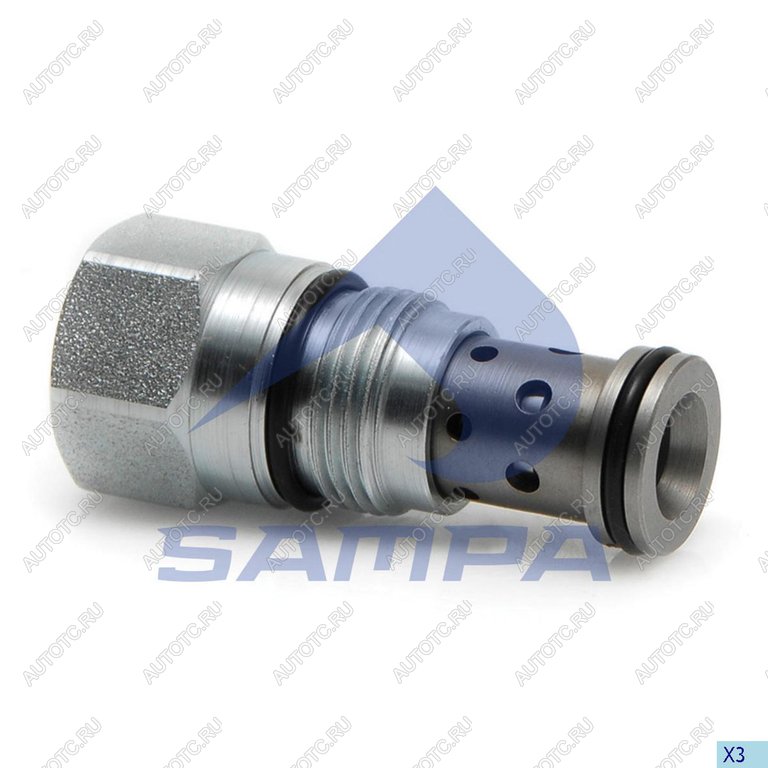 3 299 р. Клапан SCANIA 4,P,G,R,T series перепускной топливный SAMPA SAMPA 092.338  с доставкой в г. Пермь
