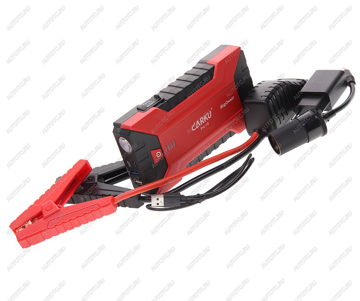 9 749 р. Устройство пусковое 12V 800А 13000мАч (power bank) CARKU CARCU pro-10  с доставкой в г. Пермь