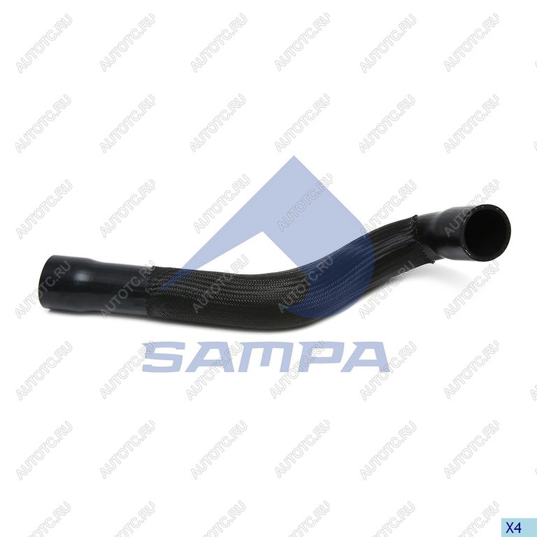 1 499 р. Патрубок SCANIA P380 радиатора нижний SAMPA SAMPA 040.408  с доставкой в г. Пермь