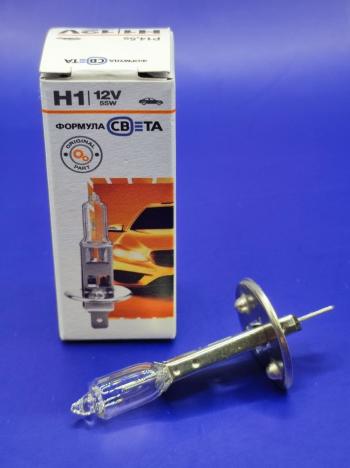 289 р. Лампа галогенная Н1 12V 55 W P14.5s для автомобилей теплый свет ФОРМУЛА СВЕТА 4603768602484  с доставкой в г. Пермь. Увеличить фотографию 10