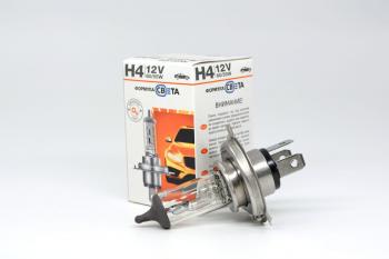 529 р. Комплект Лампа автомобильная H4 12V 6055W P43t галогенная 2 шт ФОРМУЛА СВЕТА 2039498449402  с доставкой в г. Пермь. Увеличить фотографию 8