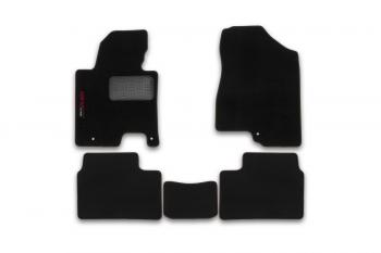 6 399 р. Коврики в салон KIA CeedPro Ceed 2012->, хб., 5 шт. (текстиль)  Киа Сид KIA r8140a2130  с доставкой в г. Пермь. Увеличить фотографию 1