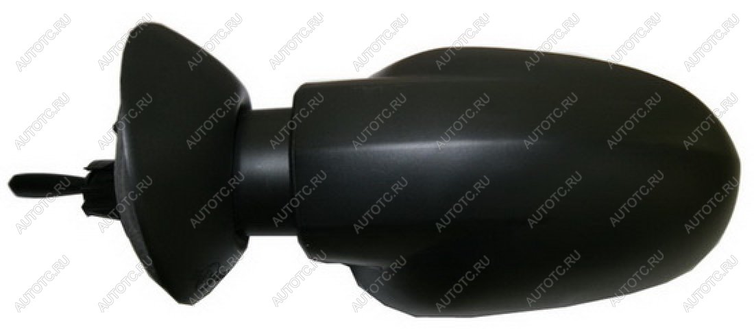 1 079 р. LOGAN 05- ЗЕРКАЛО ЛЕВ МЕХАН С ТРОСИК (convex) (Тайвань) ЧЕРН BodyParts rnlog05-450b-l  с доставкой в г. Пермь