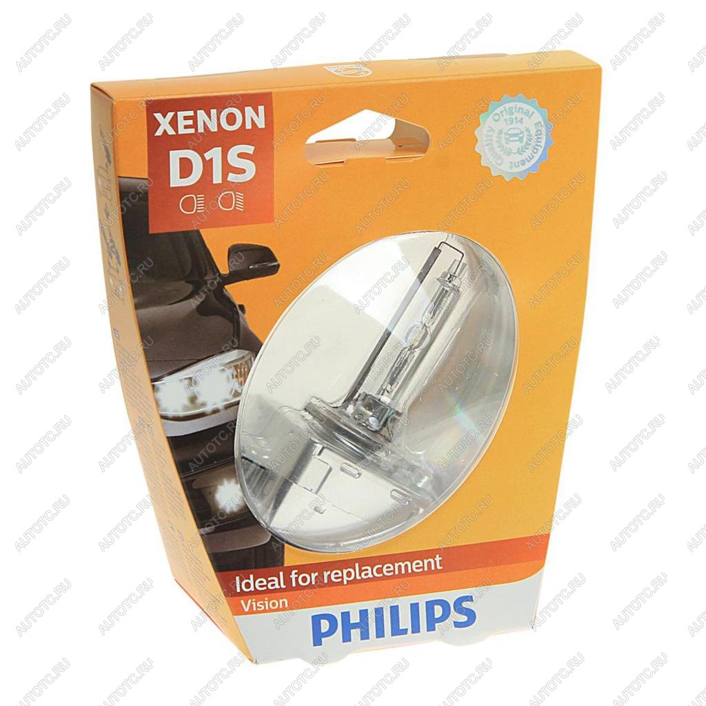 8 699 р. Лампа ксеноновая D1S 4600K бокс (1шт.) Xenon Vision PHILIPS PHILIPS 85415vis1  с доставкой в г. Пермь