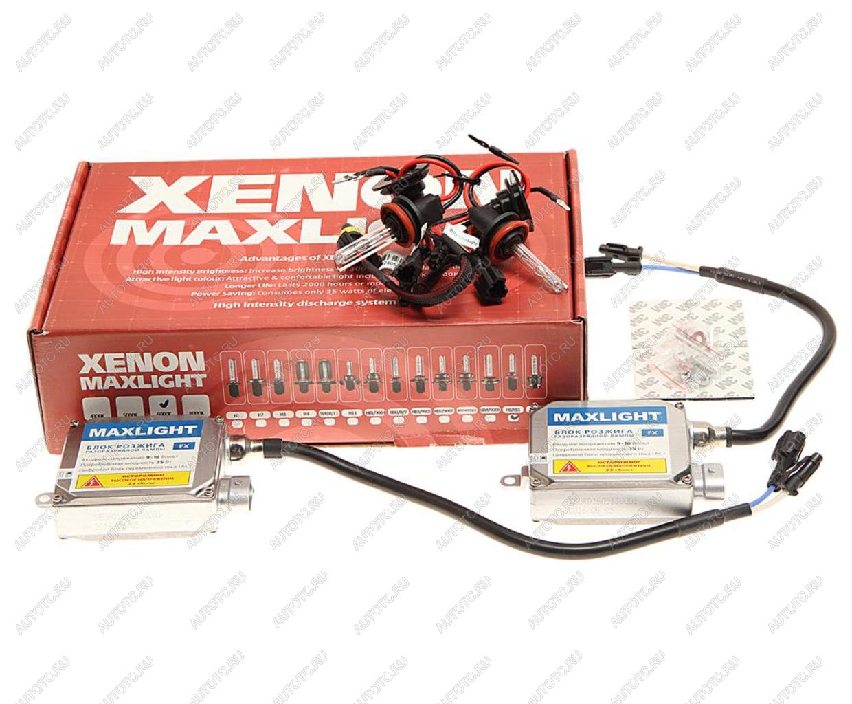 2 779 р. Оборудование ксеноновое набор H11 6000K MAXLIGHT MAXLIGHT kmx lcl h11-600  с доставкой в г. Пермь