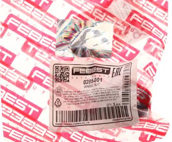 129 р. Гайка колеса М12х1.25х25 конус закрытая ключ 21мм NISSAN X-Trail (T30,T31) FEBEST FEBEST 0285001  с доставкой в г. Пермь. Увеличить фотографию 3