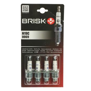 959 р. Свеча зажигания ЗМЗ-402,ЗИЛ BRISK SUPER комплект BRISK n19c  с доставкой в г. Пермь. Увеличить фотографию 1