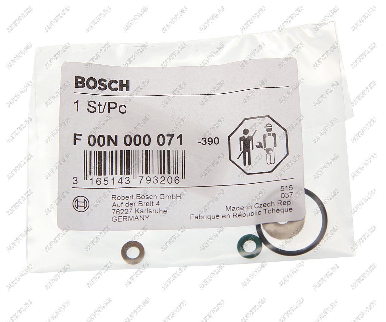 599 р. Ремкомплект MERCEDES Sprinter клапана топливного BOSCH BOSCH f00n000071  с доставкой в г. Пермь