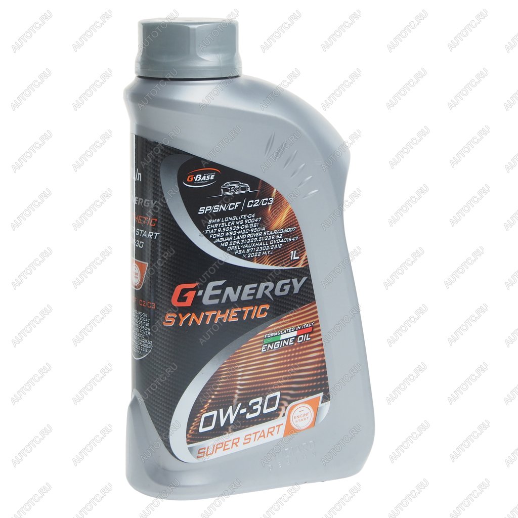 1 569 р. Масло моторное Synthetic Super Start SPSNCFC2C3 0W30 синт.1л G-ENERGY GAZPROMNEFT 253140487  с доставкой в г. Пермь